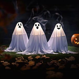 Weltbild LED halloweenská výzdoba Duchové, sada 3 ks