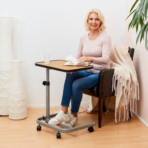 Die moderne Hausfrau Pojízdný odkládací stolek s nastavitelnou výškou, buk