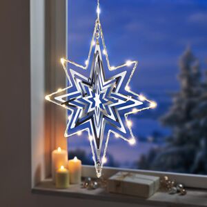 Weltbild LED Závěsná dekorace Hvězda s 3D efektem