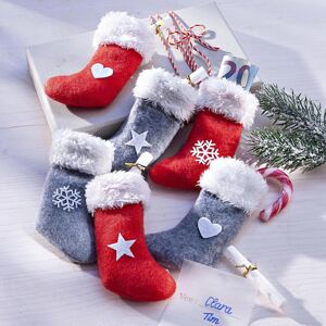 Weltbild Vánoční boty na dárky, sada 6 ks