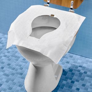 Hygienicke papierové sedadla na WC, 25 ks