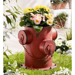Kvetináč Hydrant kovový, 36 cm