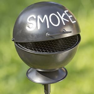 Boltze Zahradní popelník Smoke, lesklý
