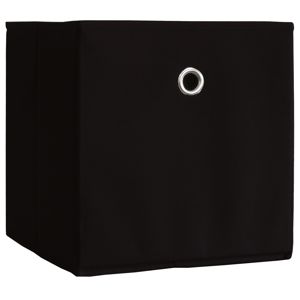 VCM Skládací box černý, 2 kusy