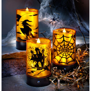 Weltbild LED Svíčky Halloween, sada 3 ks
