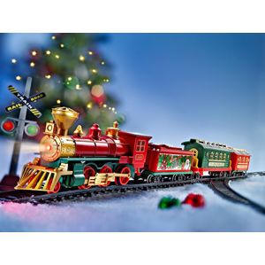 Vianočný vlak Nostalgia so svetlom a zvukmi, 47 dielov