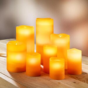 Weltbild LED voskové svíčky, sada 8 ks, oranžové
