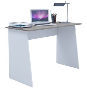 Pracovný stôl Masola Maxi, biely a sonoma dub