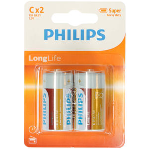 Batéria Philips 1,5 V, R14