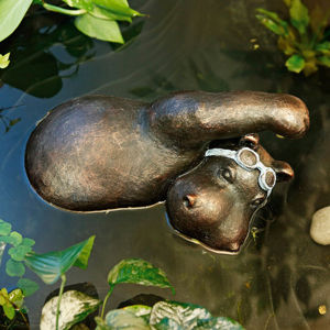 Plávajúci dekorácie hroch Hippo