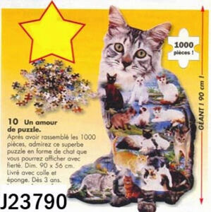 Puzzle Mačka, 1000 dielikov