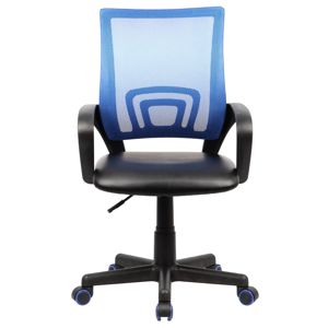VCM Kancelářská židle Offal, černo modrá