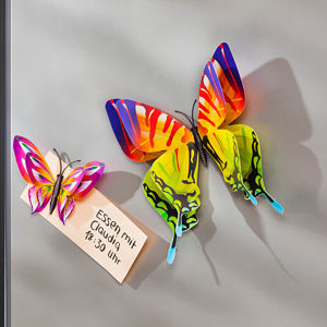 3D Dekoračná sada motýľov Colori, 24 ks