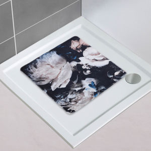 Protišmykové Kúpeľňové podložka Peony, 54 x 54 cm