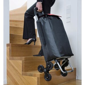 Nákupný vozík s kolieskami do schodov