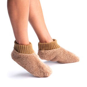 WENKO Ponožky na spaní, hnědé (39-42)