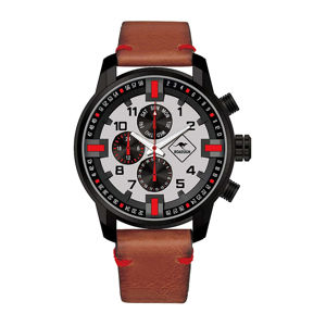 Pánske náramkové hodinky Roadsign R14015, čierno-červené