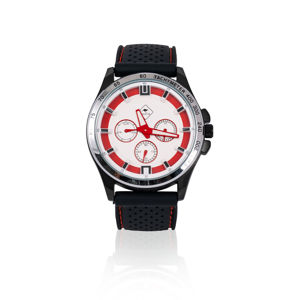 Pánske náramkové hodinky Roadsign R14017, červený ciferník