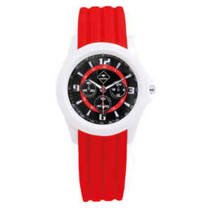 Dámske náramkové hodinky Roadsign Bunbury R14022, červené