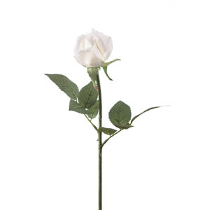 Umelé kvety Ruze Karolína, biela