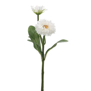 Umelá kvetina Nechtík, biela
