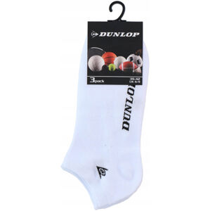 Ponožky Dunlop 3 páry, vel.39-42, biele