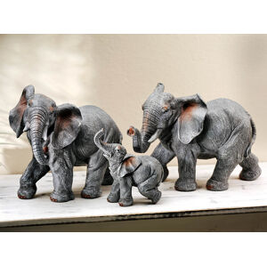Weltbild Sada 3 dekorativních figurek Sloní rodina