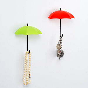 Nástenný vešiak Deštník, 6 kusov