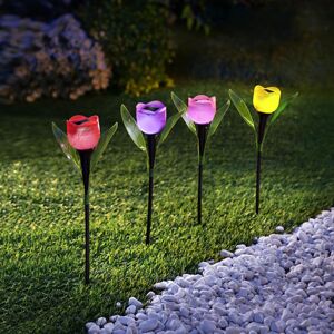 Solárny zápich Tulipány, 6 kusov