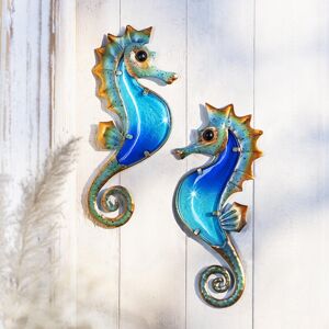 Nástenná dekorácia Morský koník, súprava 2 ks