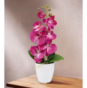 Dekoračné umelé orchideá, ružová