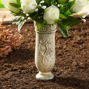 Cintorínska váza, umelý kameň