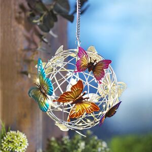 Solárna závesná dekorácia Motýlí tanec