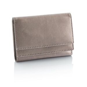 HJP Malá kožená peněženka Ilvy, béžová