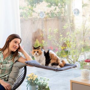 InnovaGoods Závěsný pelíšek pro kočku na okno Catlax