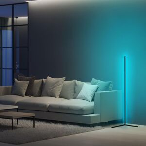 LED Stojacia lampa s modrým RGB svetlom