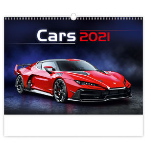 Nástenný kalendár - Cars 2021