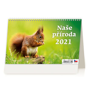 Stolový kalendár Naša príroda 2021