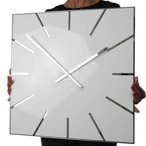 Nástenné hodiny Exact Flex z119-2-0-x, 50 cm, biele