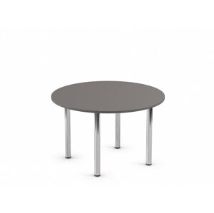 DREVONA09 Okrúhly stôl Ø 120 šedý REA FLAT 4