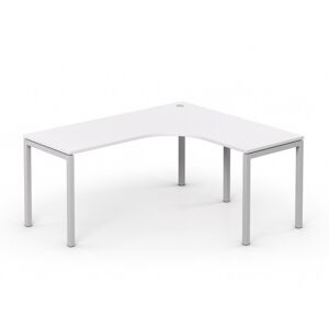 DREVONA09 Rohový stôl biely RP-SRK-1600